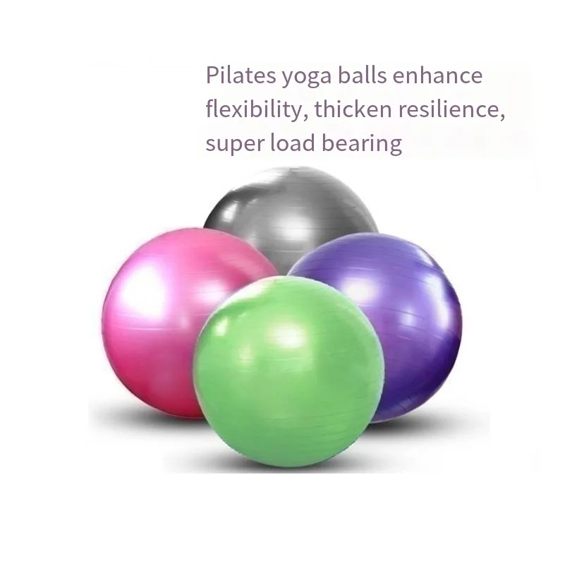 

Yoga Ball Explosion Proof Fitness Platini Ball Home Fitness Exercise Hip Lift Massage Anti Slip Thickening Yoga Ball BalanceBall