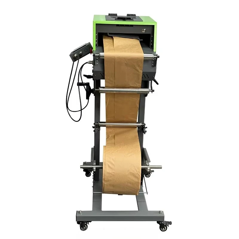 Machine à coussinets en papier pour l'emballage de meubles et de marchandises fragiles, machine à coussinets en papier robuste, machine à remplissage de vide en papier haute vitesse