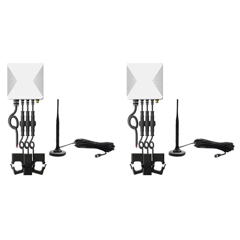 

Цифровой счетчик энергии Tuya Zigbee A51I 2X 80A, 3 фазы, с трансформатором тока, мониторинг через приложение