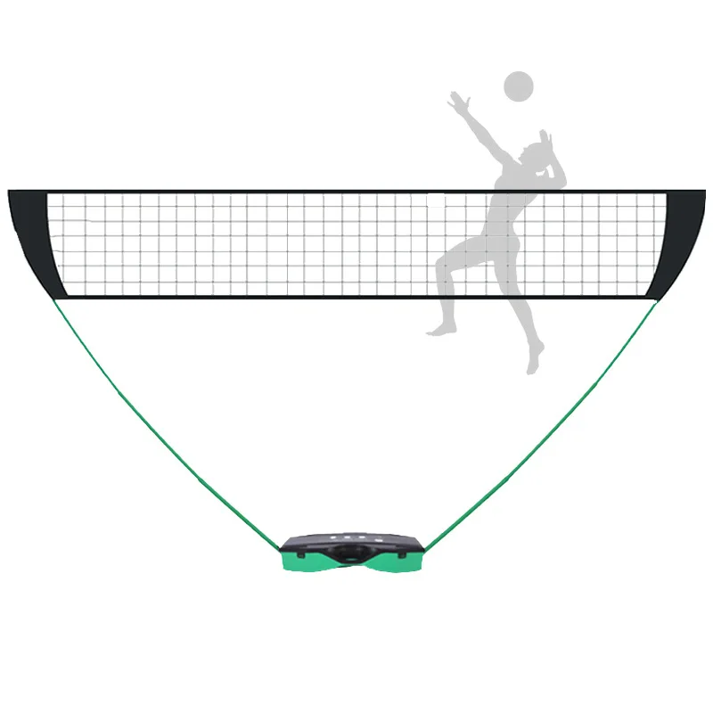 Foldable Volleyball Net Multifunctional Portable Volleyball Net Durable Sturdy Volleyballs Nets Professional Sports Equipment