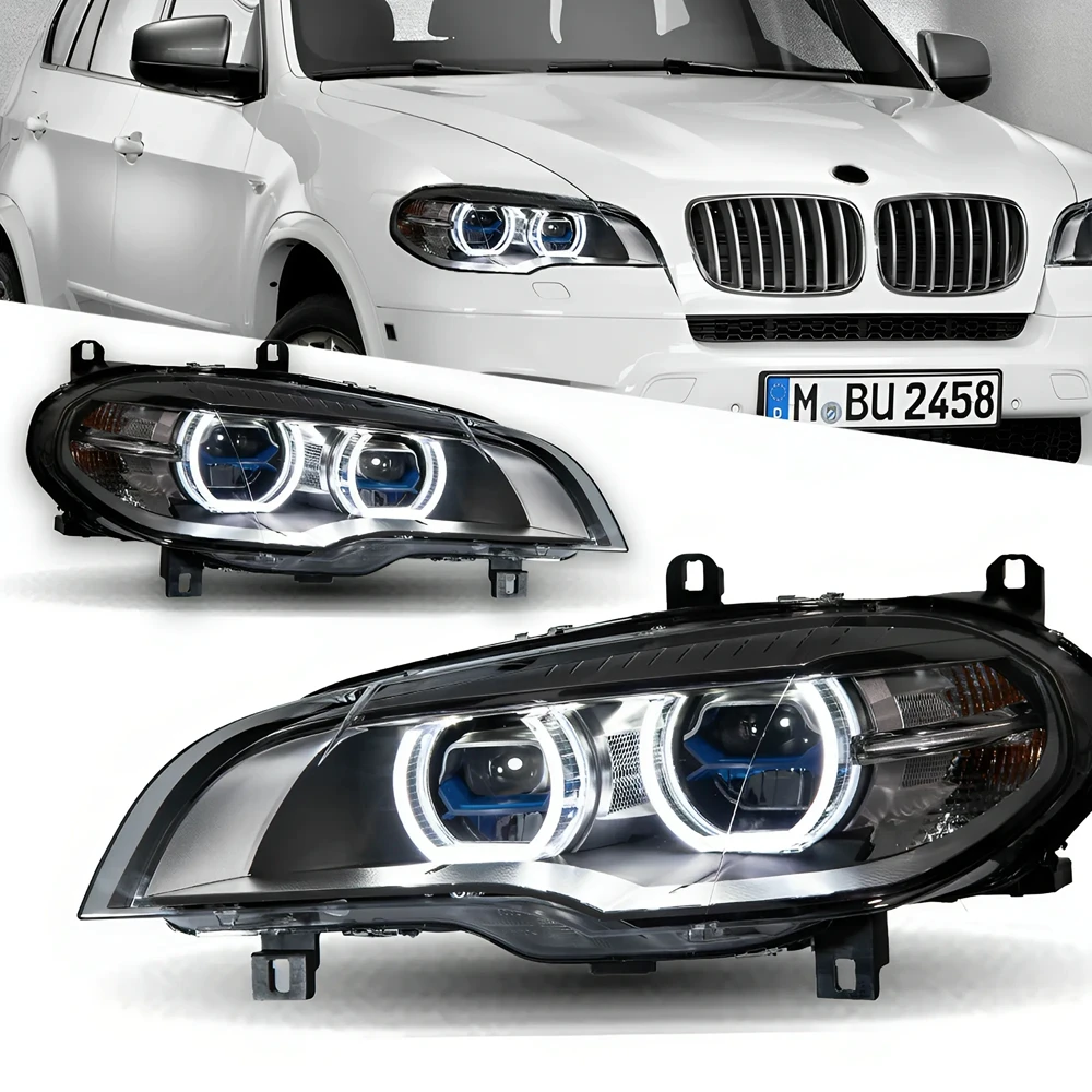 

Headlight For BMW X5 E70 LED Headlights 2007-2013 Head Lamp Car Styling DRL Signal Projector Lens Automotive Accessories