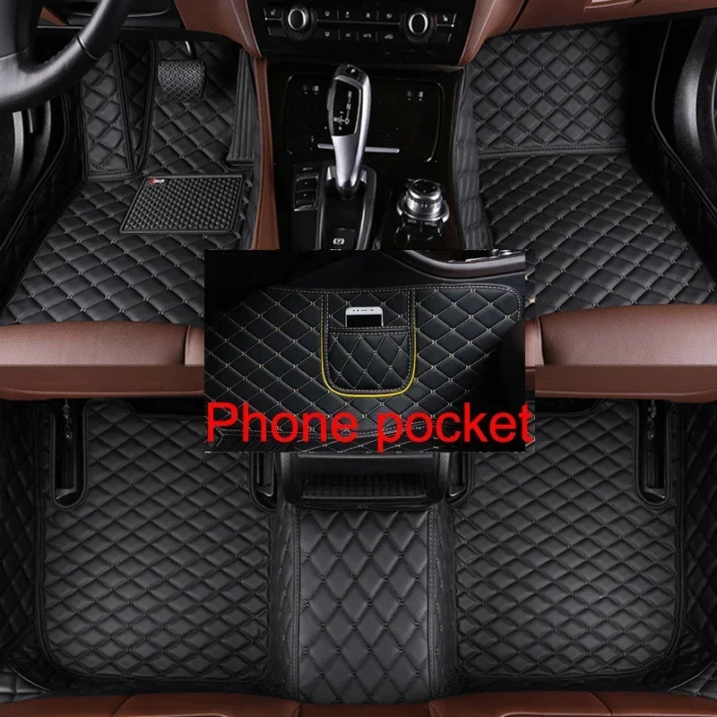 3 PCS Custom Full Coverage Car Floor Mats for Peugeot 307 2004-2013 307 SW 308 CC 2009-2019 308 SW 2007-2019 Car Accessories - view 3