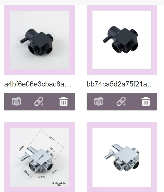 

3 Way Adjustable Shower Head Diverter Valve 3 Mode Switch Adapter Connector 1 Inlet 2 Outlet Water Flow Switch Bathroom Access