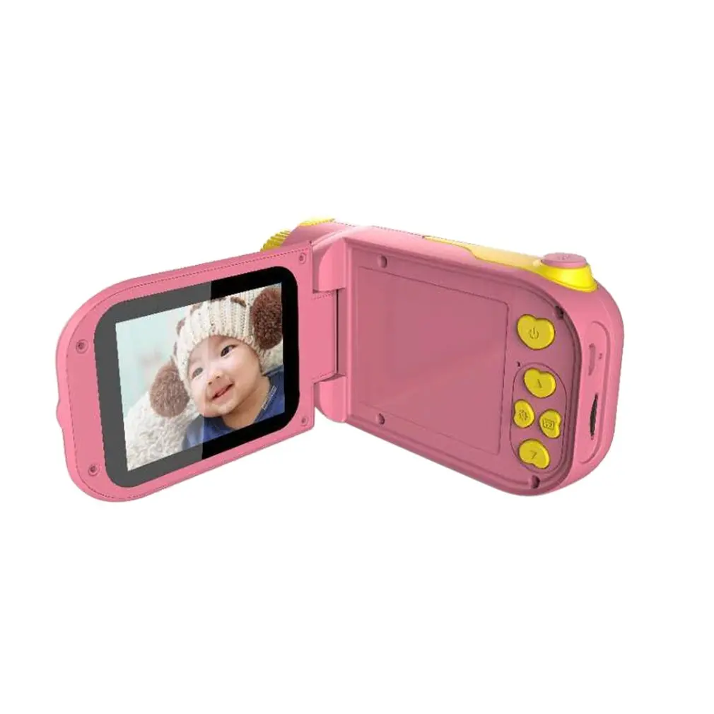 New Children Video Camera Full HD 2000W pixels Digital Camcorder Toy Photo Video Recorder DV with 2.4 inch IPS screen for Kids