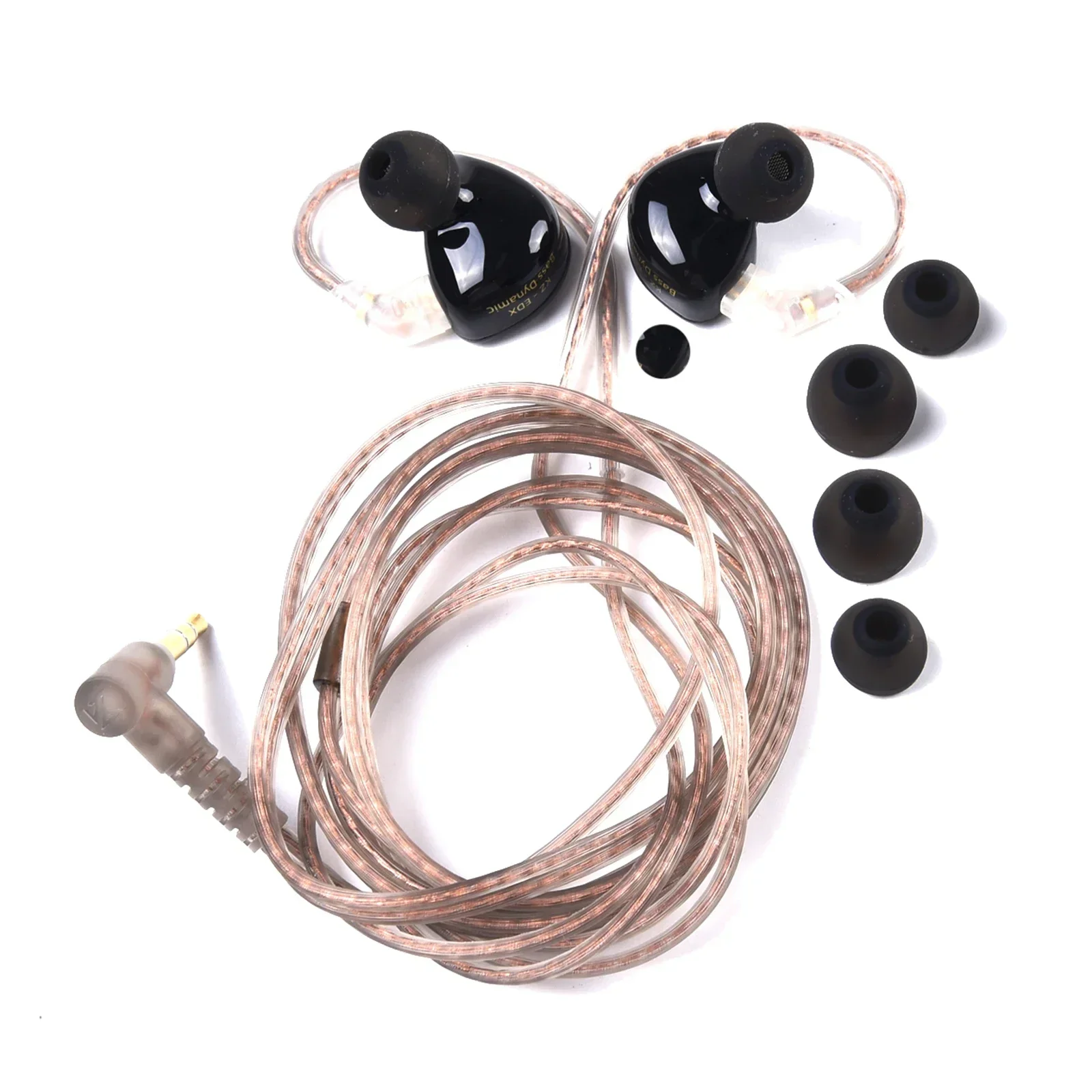 KZ-EDX In-ear Headest With Microphone Cable Controlled Mobile Phone, Computer, Gaming, Sports, Wired Headphones