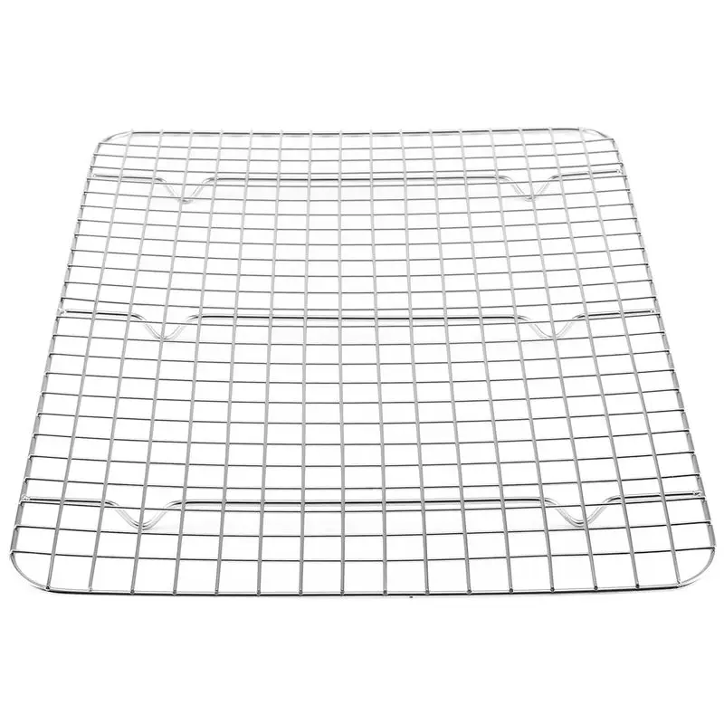 A44Z-Cooling Baking Rack, Fits Quarter Sheet Pan, Stainless Steel, For Oven