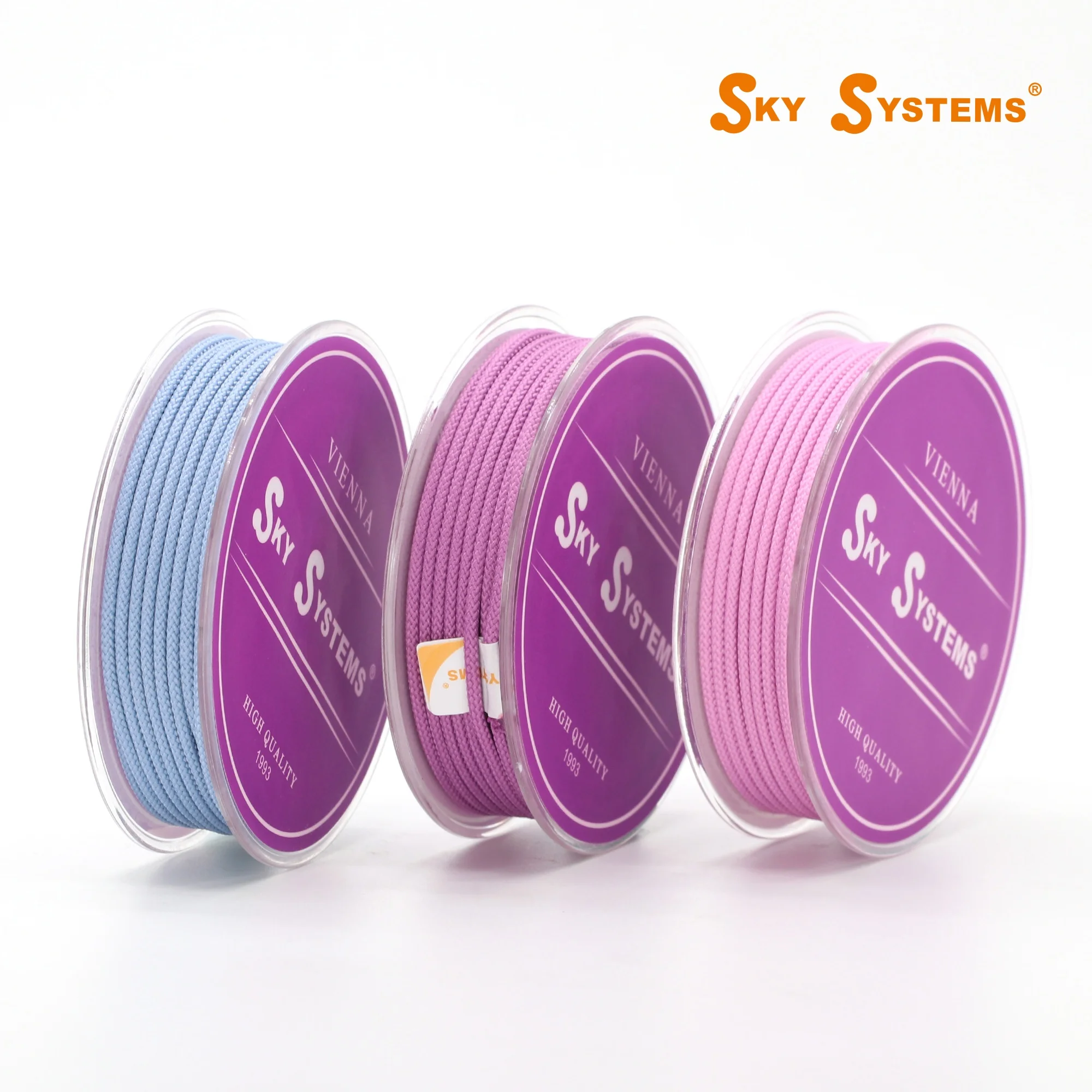 SKY MI 2&2.5mm 1#-30# Jewelry Cord Polyester Cord Jewelry Accessories Bracelet and Necklace Material 81 Colors