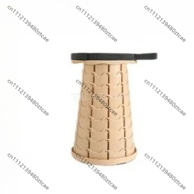 

Retractable Folding Mazar Stool Portable Outdoor Camping Fishing Adjustable Household Shrink Bench