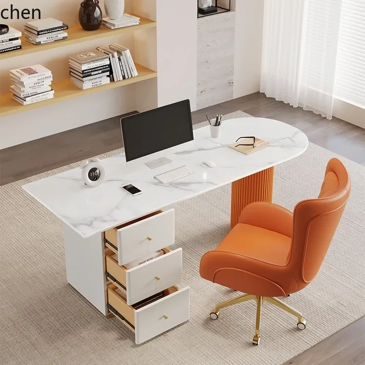 

D16- Beauty Salon Consultant Desk Meeting Room Office Desk Simple Modern Face-to-Face Reception Desk and Chair Set