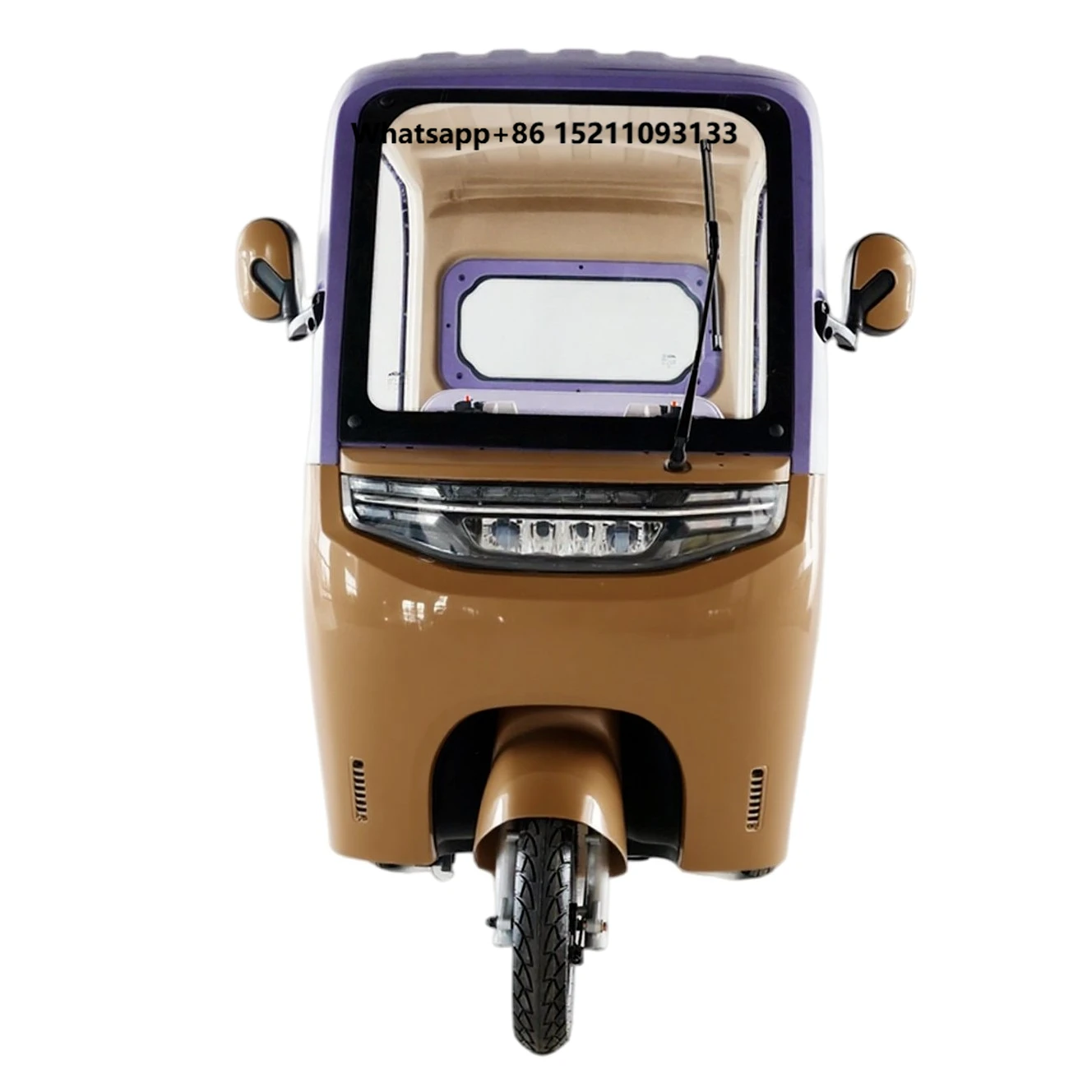Utility Vehicle Quiet Operation Advertising Shooting Mobile Gyms  Electric Tricycle