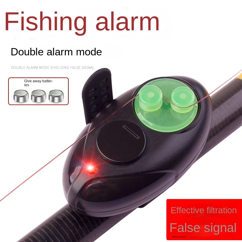 

Fishing Sea Rod Alarm Automatic Intelligent Waterproof High Sensitivity Sea Rod Electronic Bell Night Fishing Signal Sensor Ligh