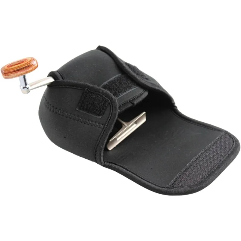 Angelrollen-Schutzhülle, Aufbewahrungstasche für Angelrollen, Baitcasting-Rollen-Abdeckung, Schutztaschen, Schwarz, Klein – Detail 10