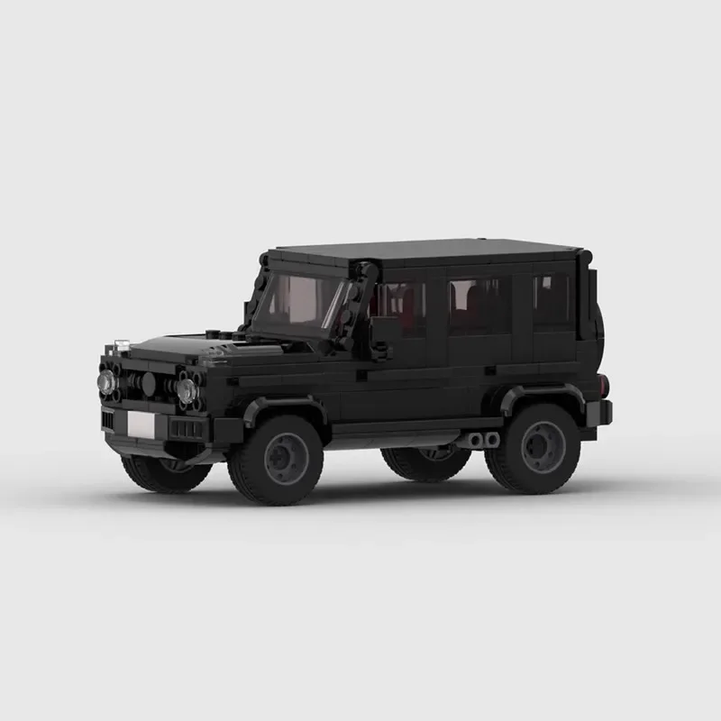 MOC Mercedes Benzs G63 Racing Classic Building Blocks ใช้งานร่วมกับ SUV กีฬารถของเล่นปริศนาประกอบของขวัญชิ้นของขวัญ