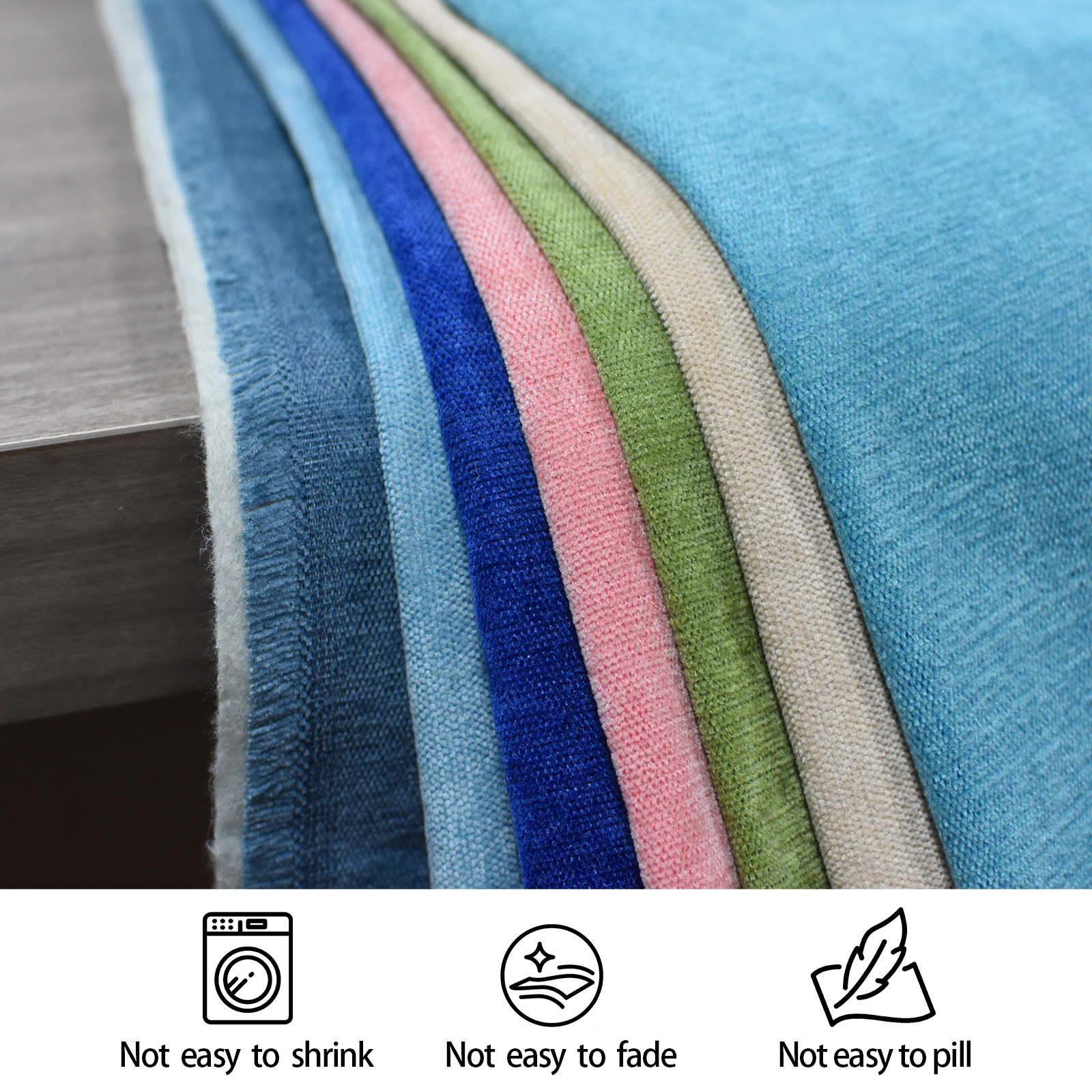 Thickend Chenille Fabric By The Meter for Sofa Cover Pillowcases Tablecloth Bench Diy Sewing Diy Sewing