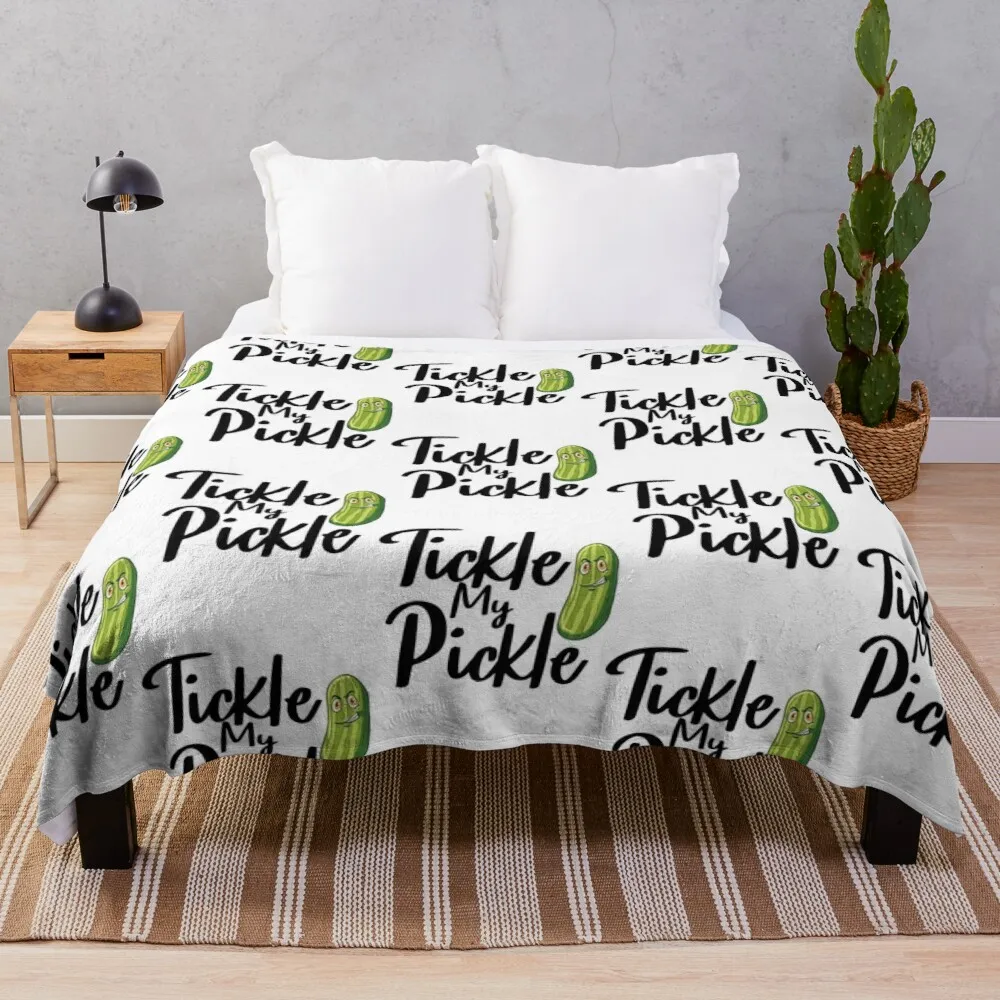 Tickle My Pickle Throw Blanket Soft Blanket