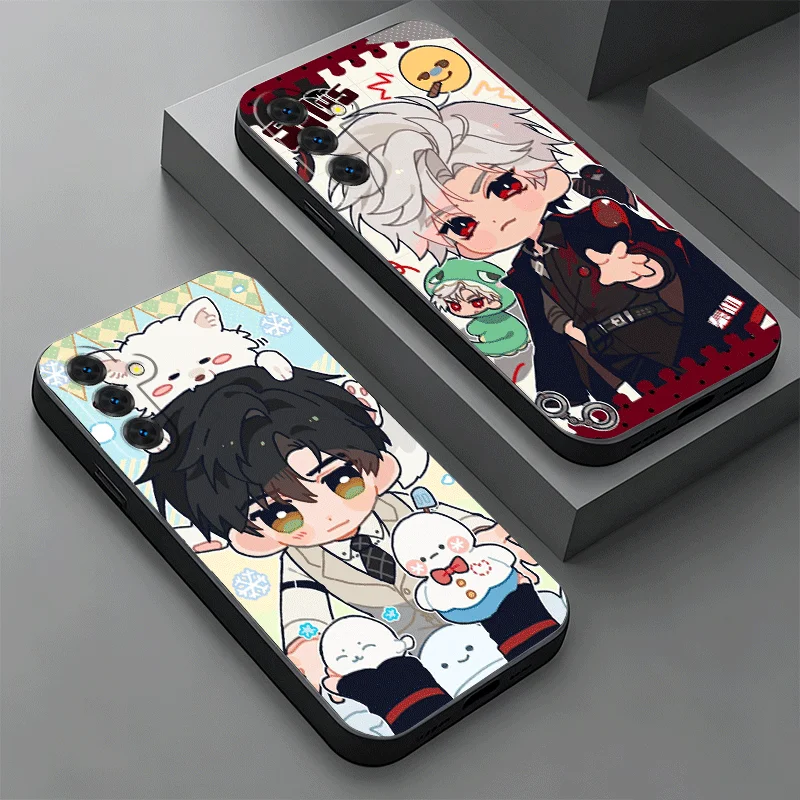 Soft Phone Case For Samsung A17 A37 A57 A16 A36 A56 A15 A35 A55 Love And Deepspace Cute A14 A34 A54 A13 A33 A53 A27 A26 A25 A24