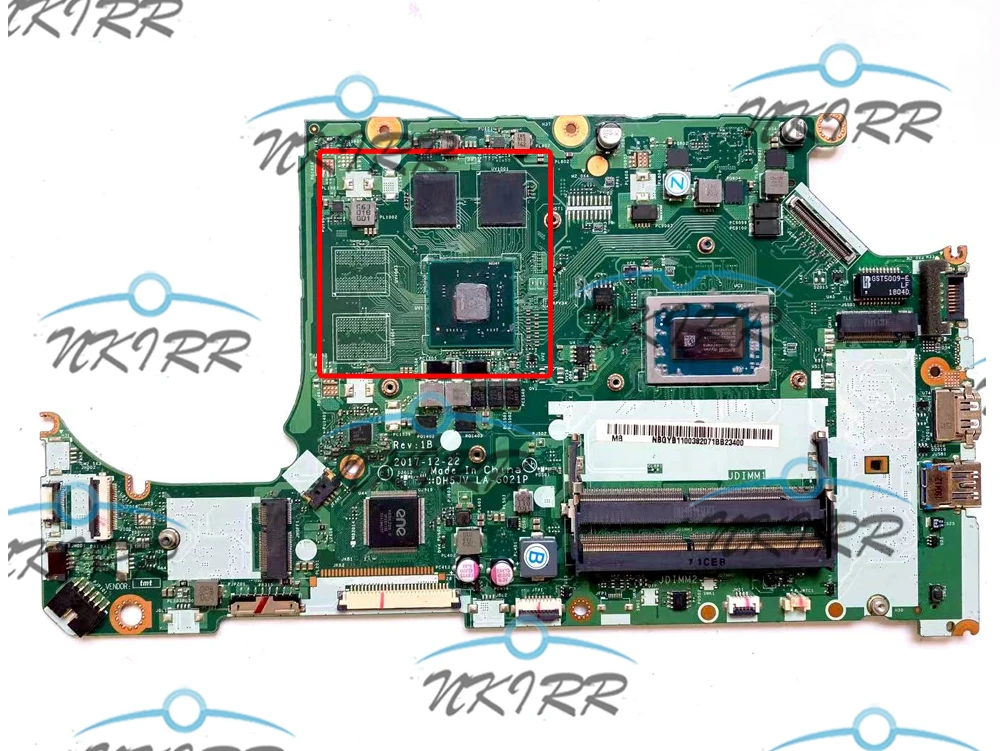 RX560X R7 R5 R3 LA-G021P NBQ3R11001 NBQ3R11002 NBGY911004 NBGY911003 NBGYB11001 for Acer Nitro 5 AN515-42 A315-41 Motherboard