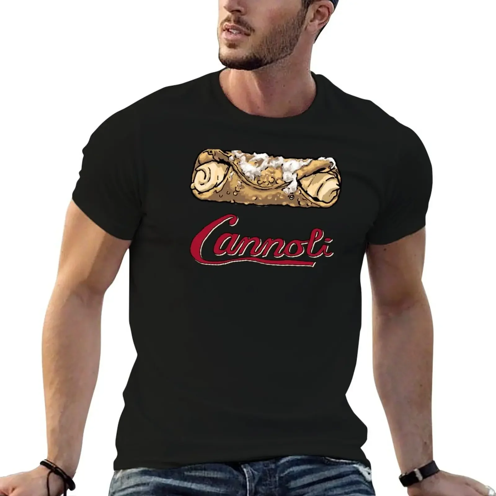 Cannoli T-Shirt blacks fashion shirts topping clothes mens t shirts casual stylish