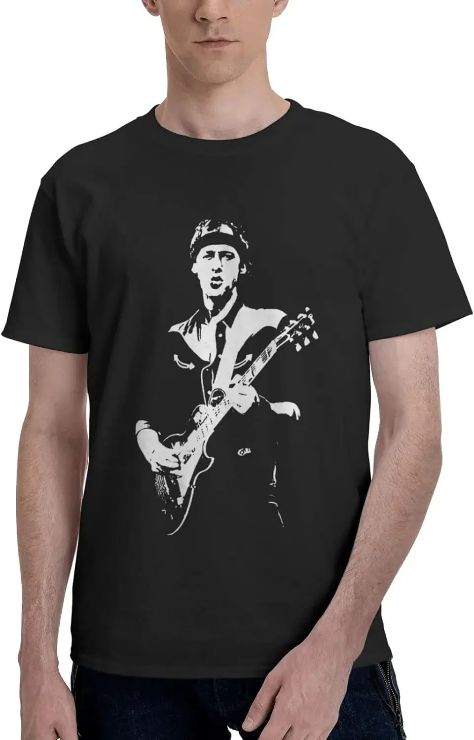 

Мужская летняя футболка Mark Knopfler, повседневные короткие топы