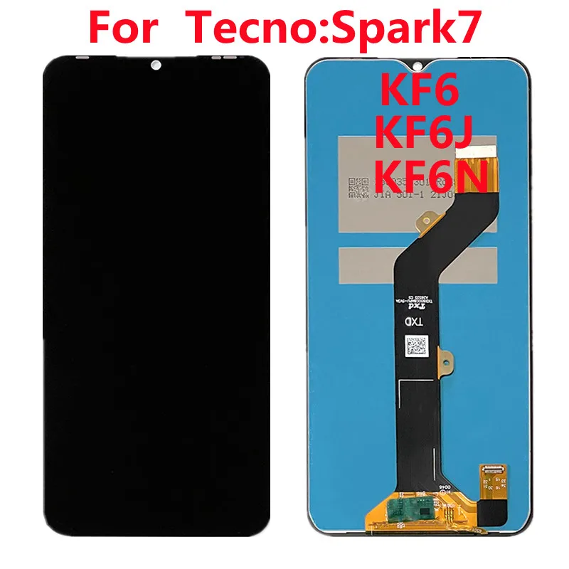 Original Test New For Tecno Spark 7 Infinix Hot 10i Smart 5 Pro X659B, PR652C Lcd Dispaly With Touch Screen Assembly Replacement