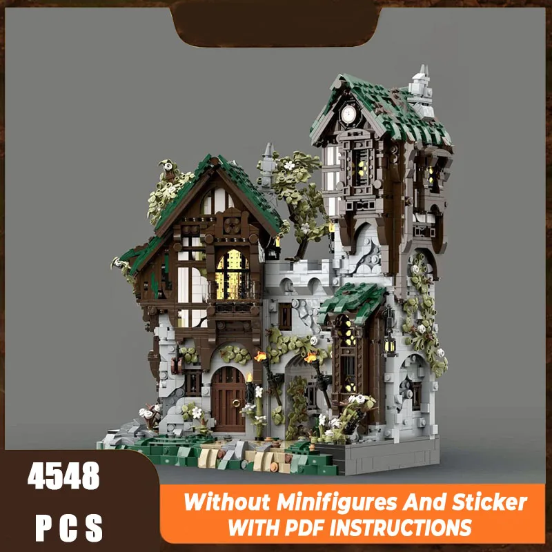 

Moc Building Blocks Medieval Castle - Gatekeeper Technology Module Building Blocks Festival Gift Children's Toy DIY Set