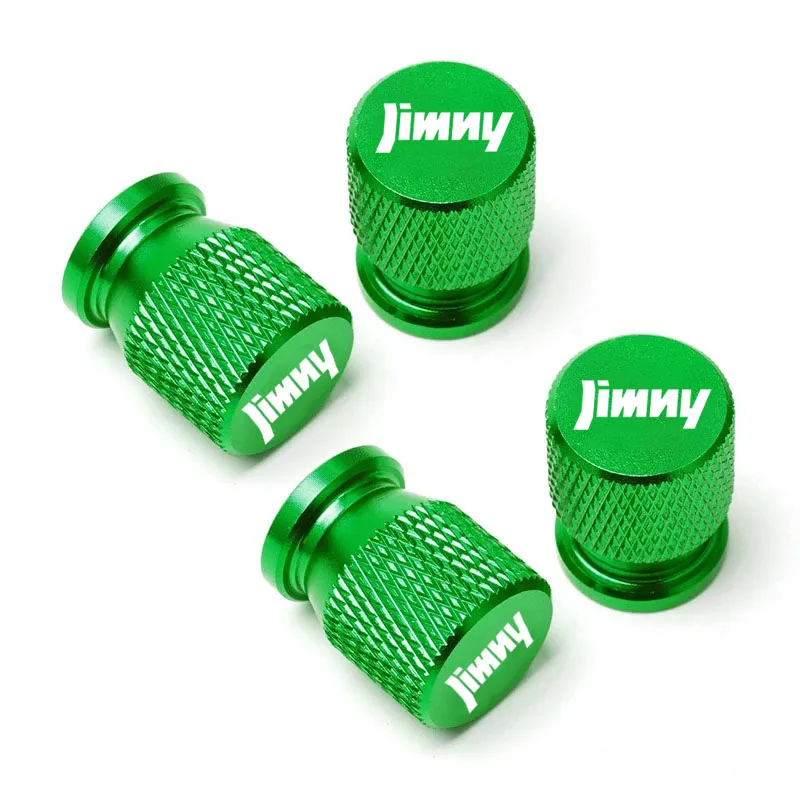 For Suzuki jimny Car styling Car Wheel Tire Valve car Caps Tyre Stem Covers Airdust Waterproof Auto Accessories 4Pcs