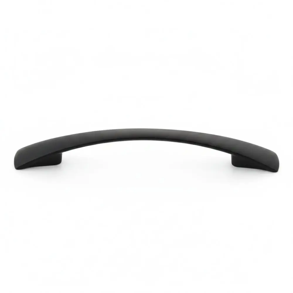 2PCS Curved Profile Cabinet Handles Pull Style Solid Structure Cupboard Handles Screw Mounting 96/128/160mm Cabinet Knobs