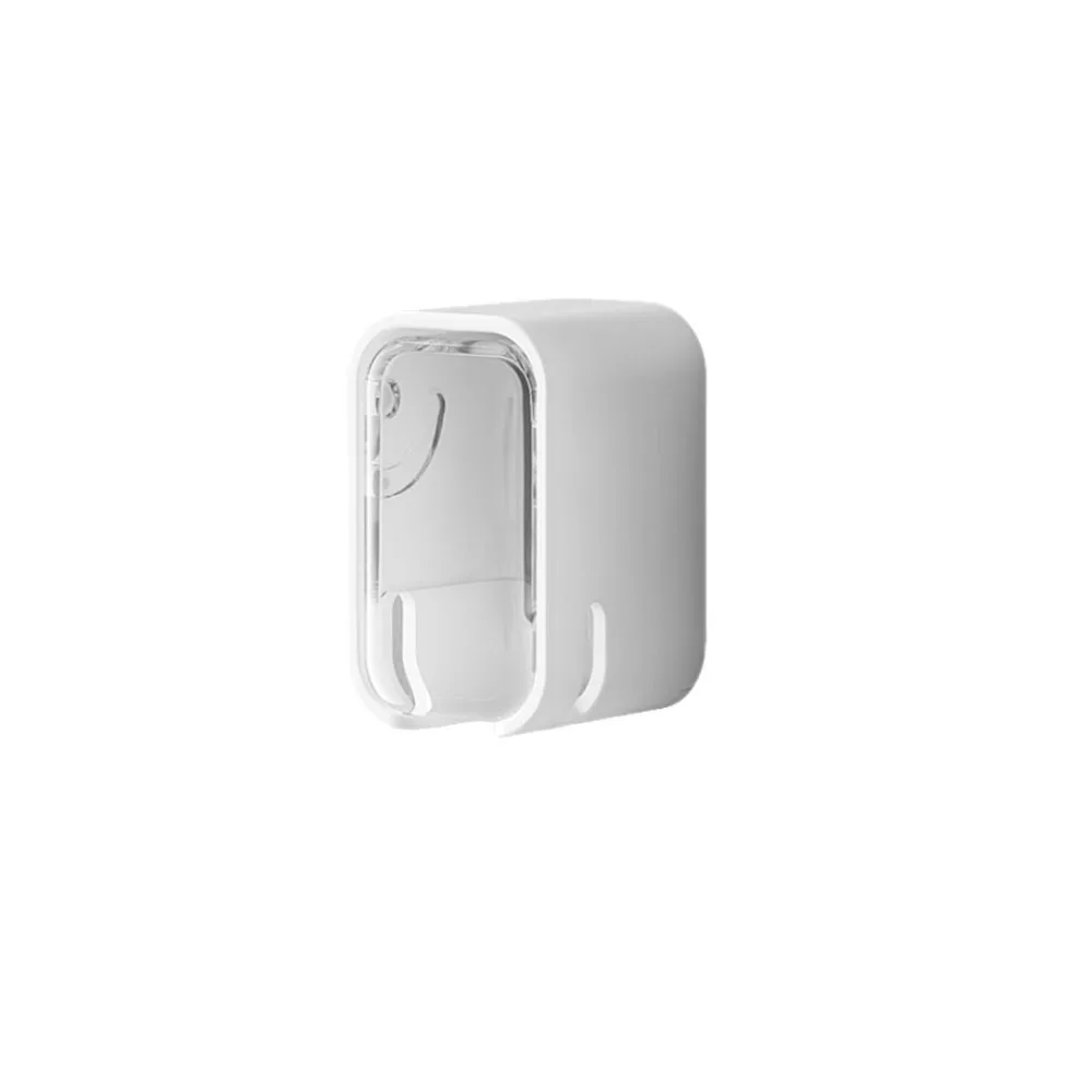 Portable Dustproof Toothbrush Holder Flip-top Wall Mounted Electric Toothbrush Storage Rack Toothbrush Rack