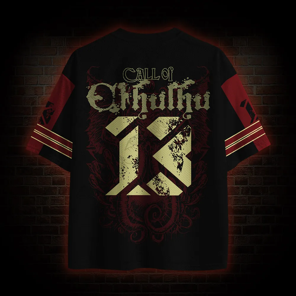 2026 New Movie Sports Fashion Adult and Children's Short Sleeve V-neck Street Eye Clothing Gothic Style Horror Fans Gift