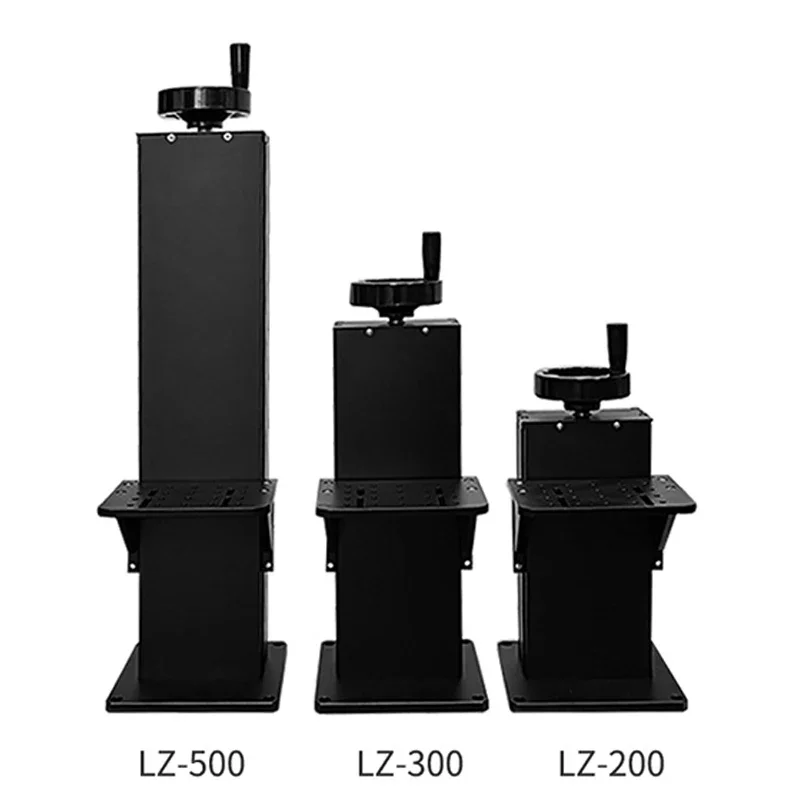 Meja Manual percobaan optik meja angkat sumbu Z meja perjalanan besar forLZ-200/LZ-300/LZ-500 kolom tipe T meja angkat tangan sekrup