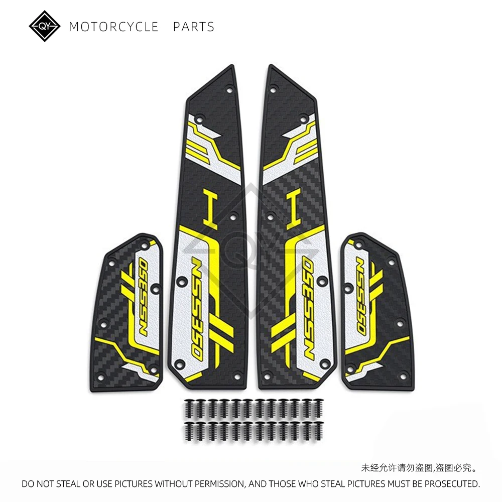 

Motorcycle Modification Rubber Foot Pad Waterproof And Wear-Resistant Foot Pad Decorative Accessories For HONDA NSS350 FORZA350