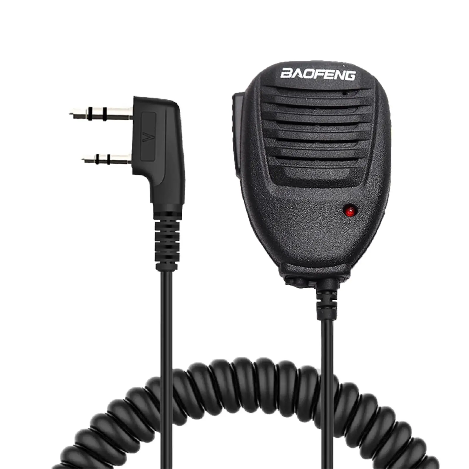 Original Two Way Radio Speaker Walkie Talkie Handheld Microphone Speaker Mic for Portable Baofeng BF-888S UV-5R UV-5RA UV-5RB