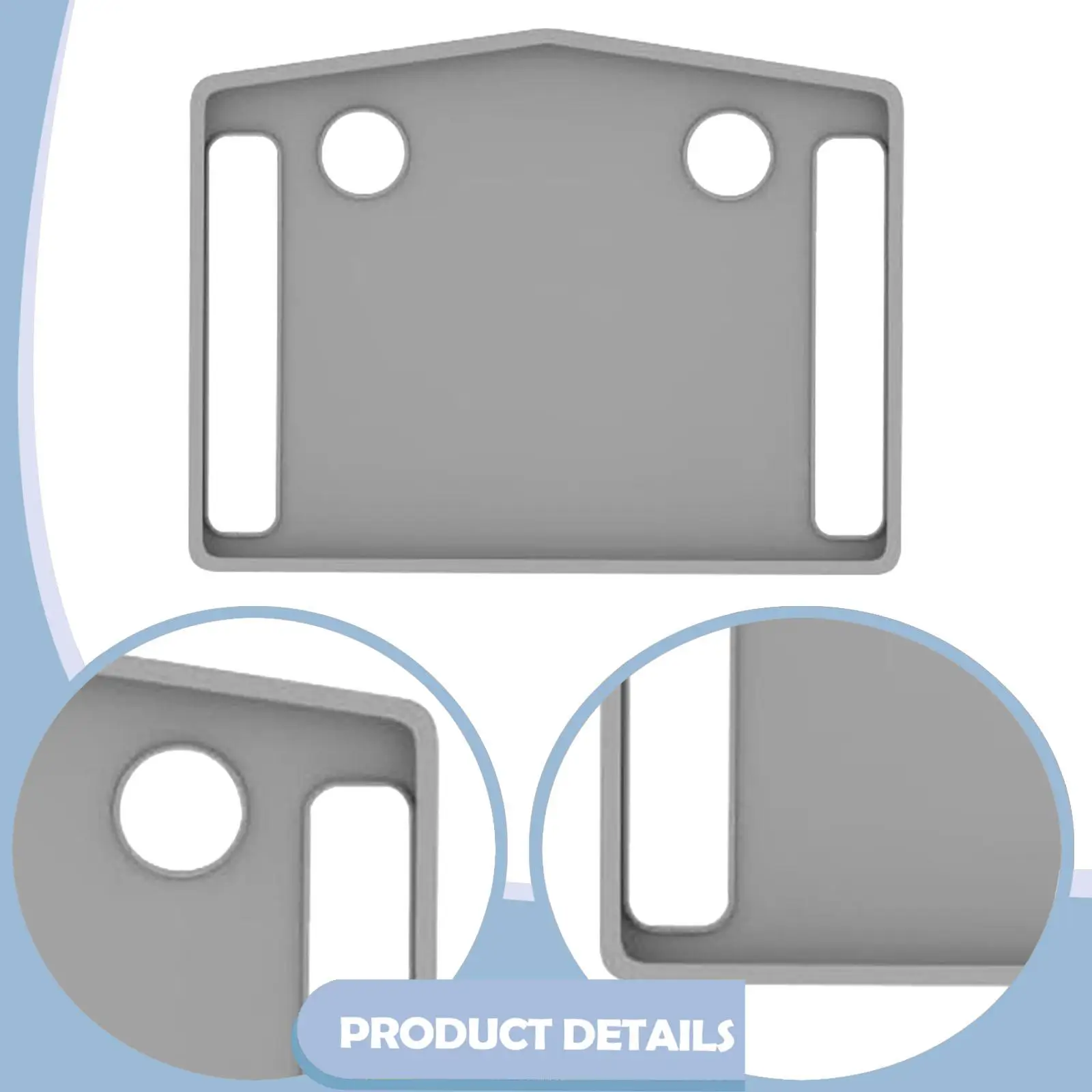 

Walkers Tray Parts Multi Functional Raised Edge Mobility Aid Table Food Tray Walking Aid Accessory for Drinks Outings Meals Home