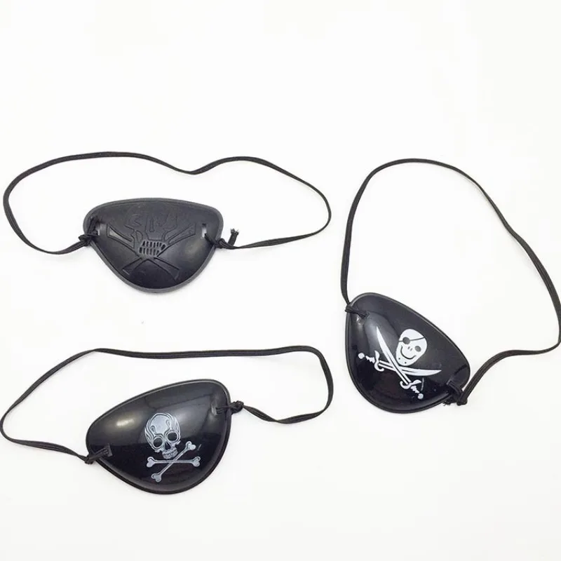 Eyeshade Cover Plain for Adult Skull Eye Patch Costume Halloween Mask Pirate Eye Patch Eye Mask