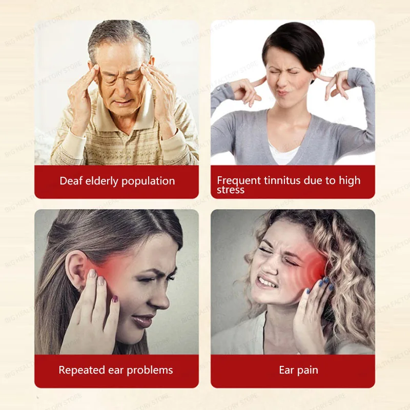 Erkang Health Liquid ยาหยอดหูสมุนไพรภายนอกหูหนวกหูอื้อฟังภายนอกปวดหูไม่สบาย