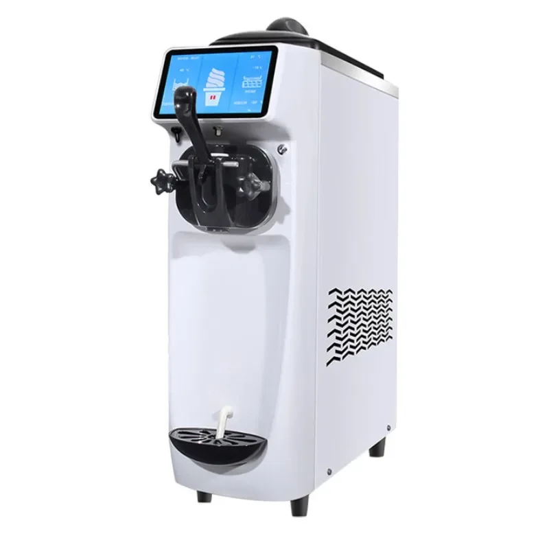 Single head mini commercial ice cream machine Three head desktop fully automatic stall ice cream machine