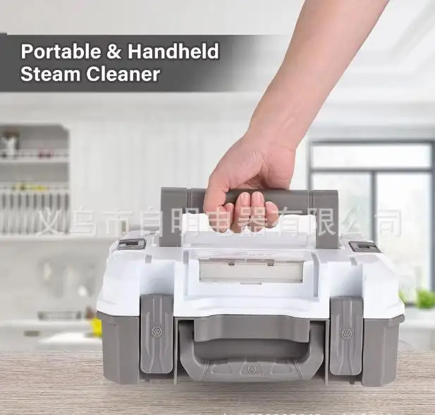 New Arrival 3BAR High Temperature And High Pressure Steam Cleaner Household Portable Steam Cleaner Suitcase Steam Engine Cross-b