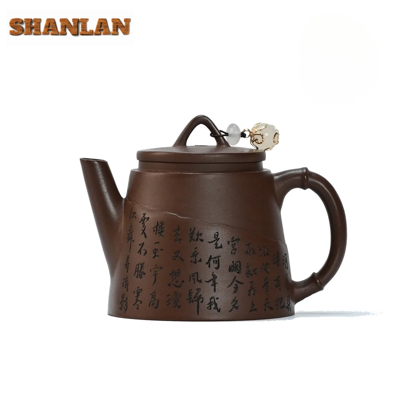 

150 мл Креативные чайники из фиолетовой глины Исин, горшок ручной работы Цзин Кем, чайник из необработанной руды, фиолетовая грязь с фильтром, китайский чайный сервиз Zisha