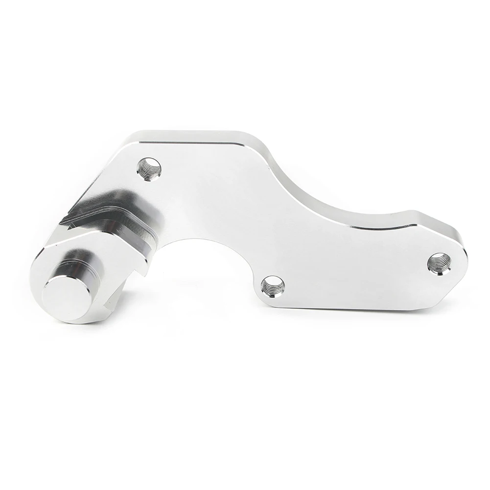 320mm CNC Chrome Oversize Brake Disc Rotors Bracket Adaptor For Suzuki RM125 RM250 RMZ RM-Z RMX RM-X 250 450 SV125 DRZ400S/E