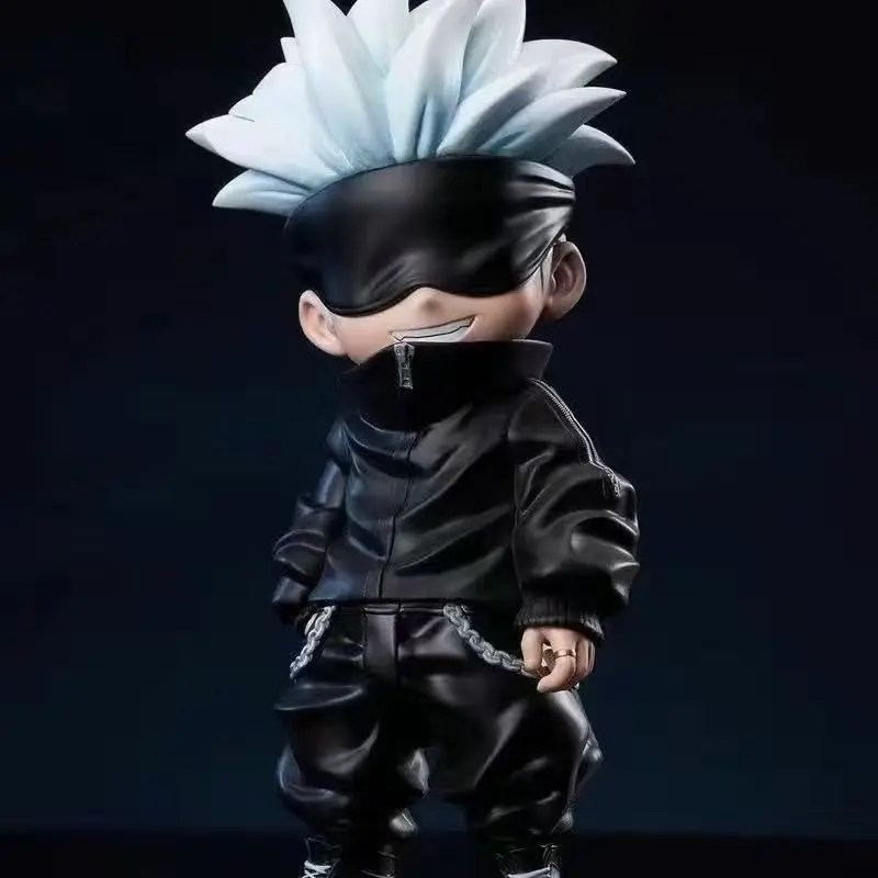 Jujutsu Kaisen Figure Itadori Yuji Gojo Satori Fushiguro Megumi Kugisaki Kawaii Toy Car Decoration PVC Model Gift image 4