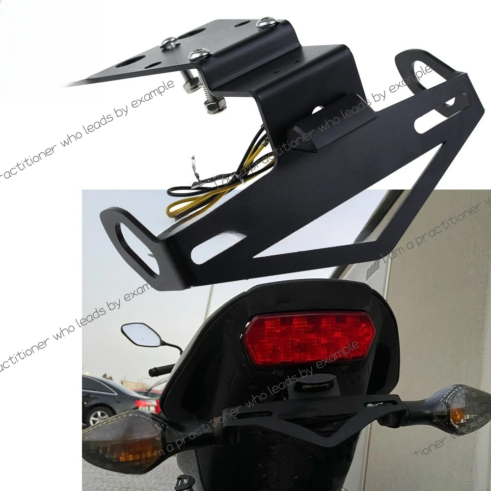 

Подходит для Honda CB650F CBR650F 13-18 лет держатель номерного знака задний держатель номерного знака