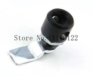 MS763 Keyless Black Cam Lock Zinc Alloy Steel Equipment Cabinet Lock for Distribution Box, Network Cabinets 1 PC