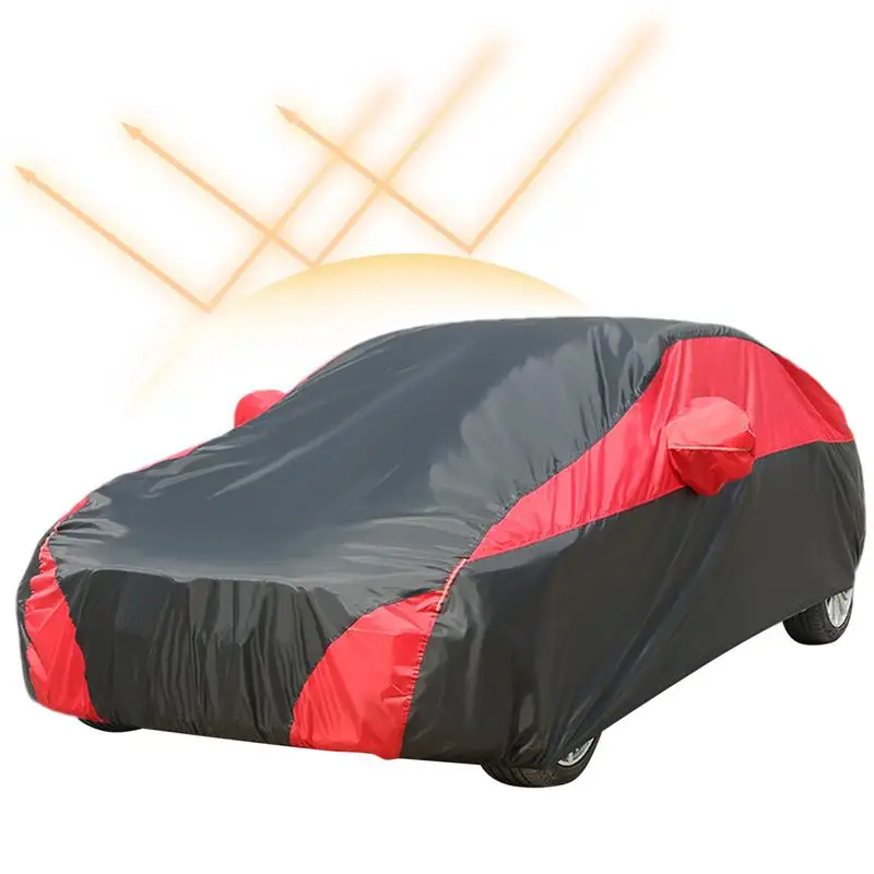 

Car Covers Outdoor Waterproof Sun Rain Snow Protection All Weather UV Auto Cover Universal SUV/Sedan Car Protective Full Covers