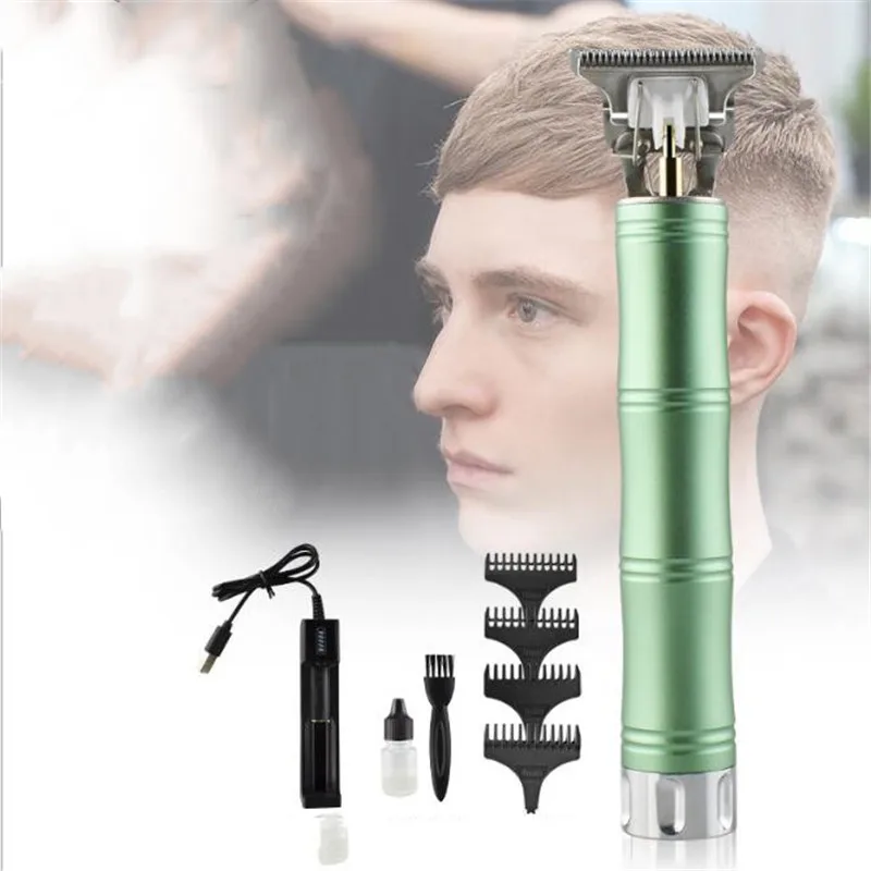 

Electric Zero Gapped Hair Clipper Detailer Fading Trrimmer Outline Style Precision Haircut Beard Shaving Machine T Blade Cutter