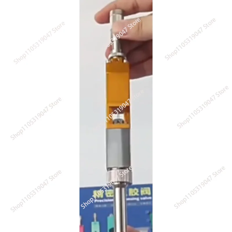 Valve Pneumatic Sprayer High Frequency Spray Valve Round Fan Sprayer Atomizing Valve Precision Glue Dispensing
