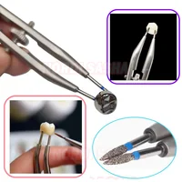 1/3 Uds. Alicates de corona de manga AR Dental pinzas de soporte de Metal alicates de corona interior AR herramientas de laboratorio Dental