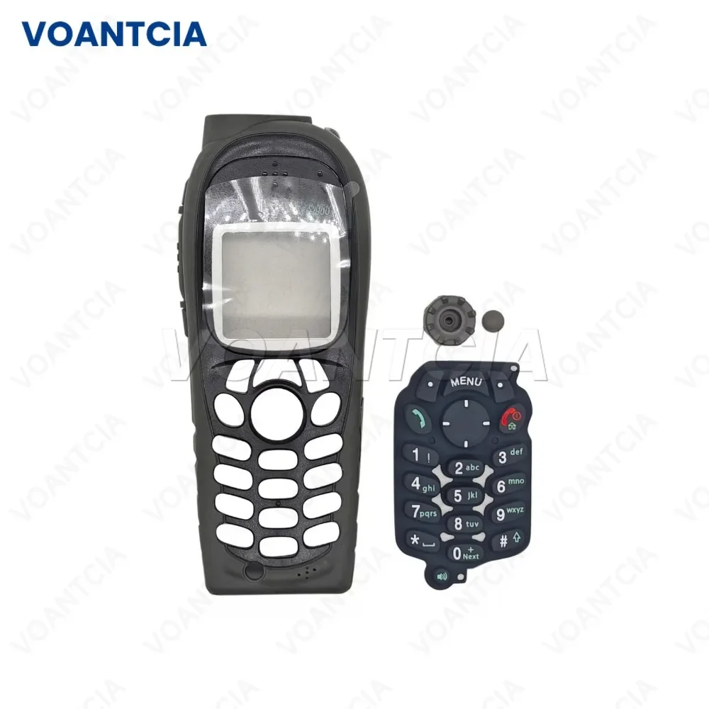 Housing Cover Case Kit With Keypad and Knob for Motorola MTH800 Radio Repair Parts Walkie Talkie Replacement Accessories