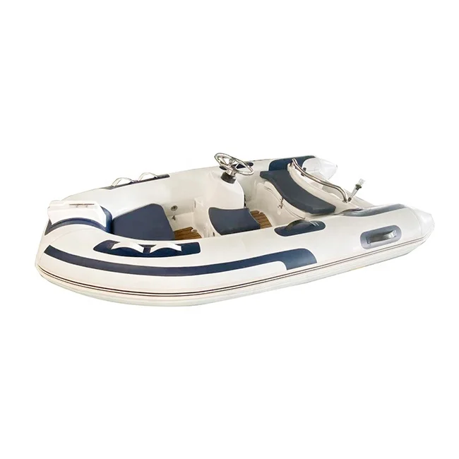 Hot Sell 10ft RIB300 High Speed Fiberglass Hull RIB Orca Hypalon/PVC Inflatable Rowing Boats