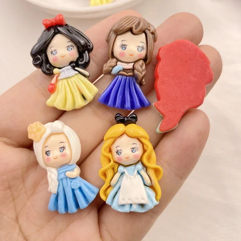 10 pezzi nuovo Kawaii simpatico cartone animato sirena principessa serie Hars Plakboek Fai da te Sieraden Kinderen Cadeau Haarspeld Accessori