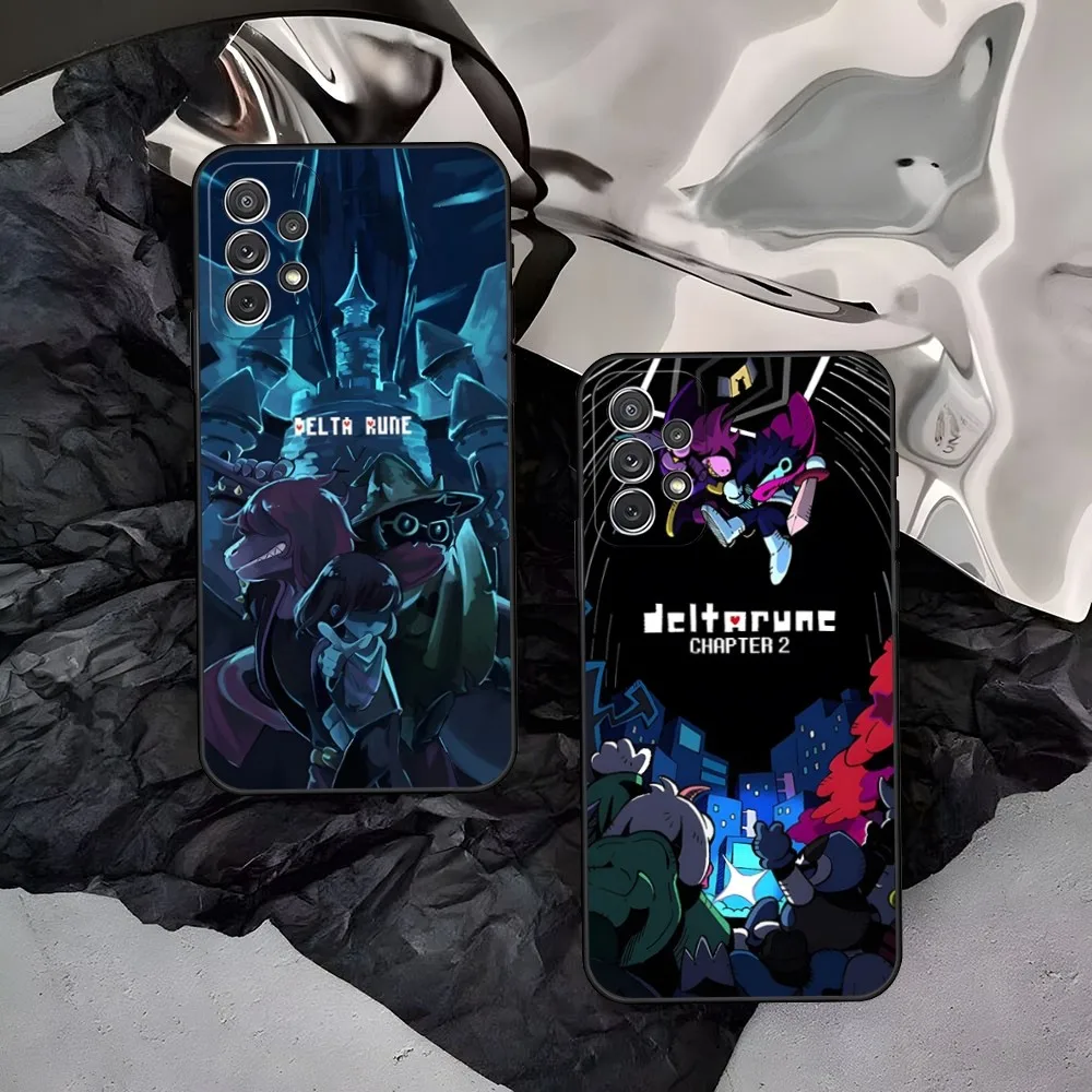 Pixel Game Deltarune Phone Case For Samsung Galaxy S23 S20 S10 S30 S22 S21 S8 S7 S9 Pro Plus Ultra Fe Back Cover